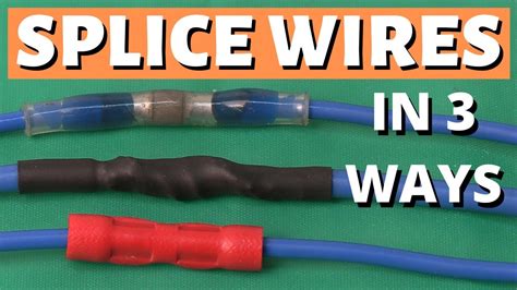 how to splice cat 6 wire